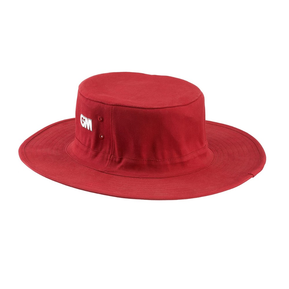 A GM Panama Cricket Hat (Red)