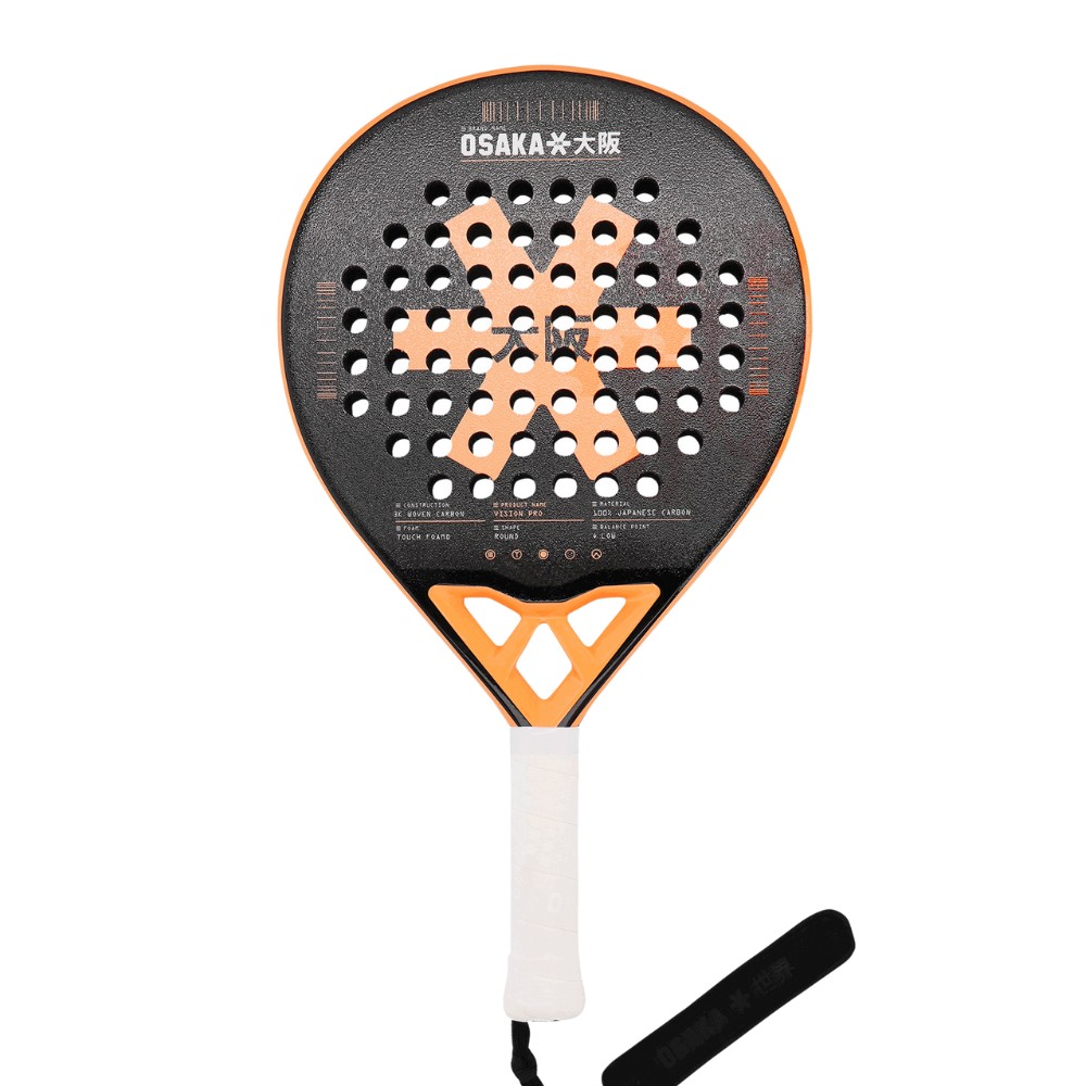 Osaka Vision Pro Control Padel Racquet - True Orange