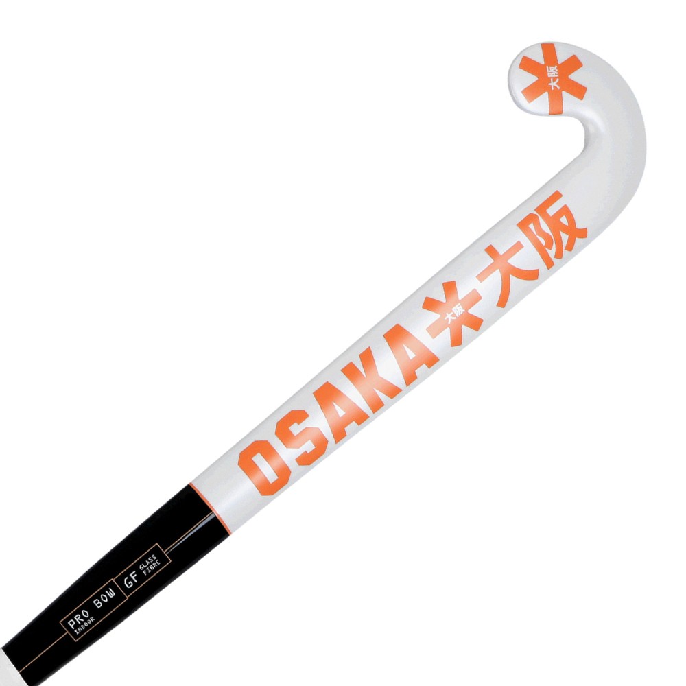 Osaka Pro Bow GF Indoor Hockey Stick - True Orange - Kloppers Sport
