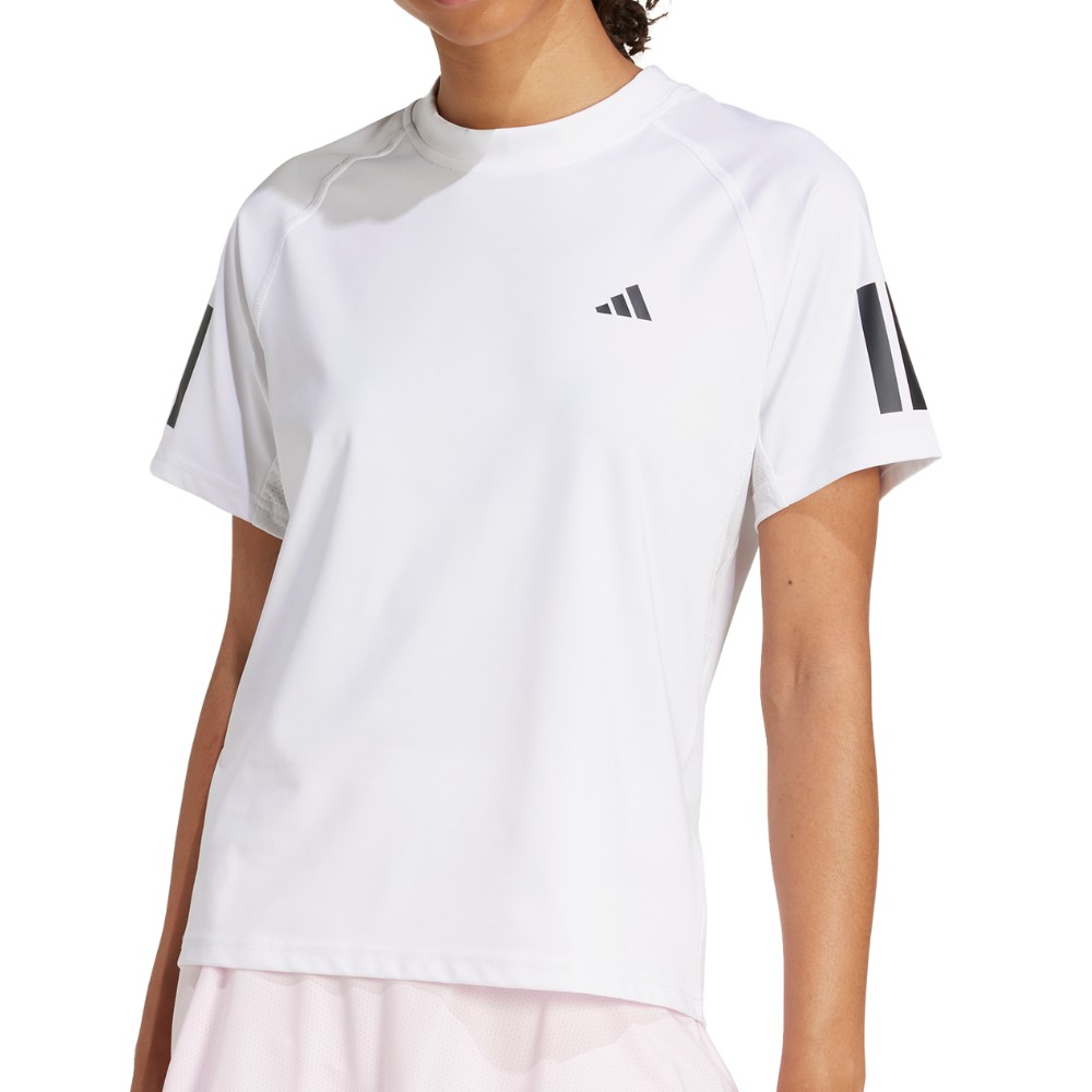Adidas Club 3-Stripes Climacool Women's Tennis Tee