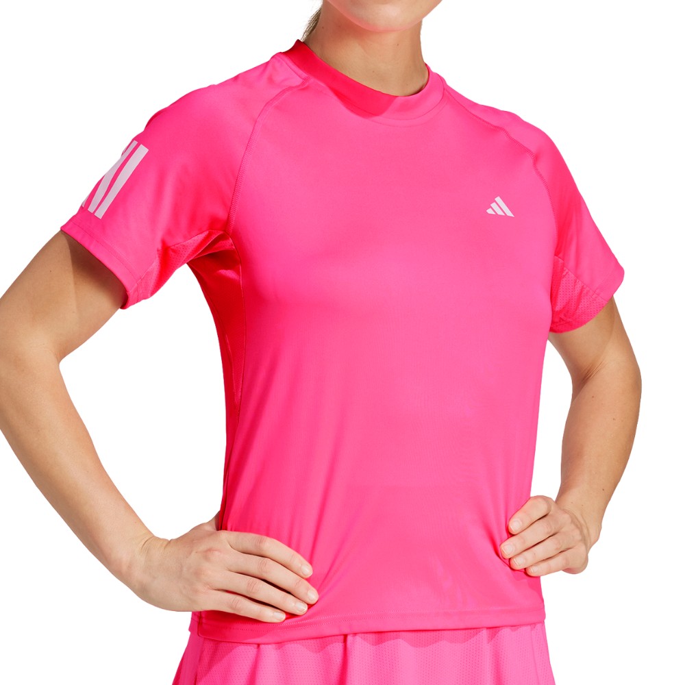 Adidas Club 3-Stripes Climacool Women's Tennis Tee