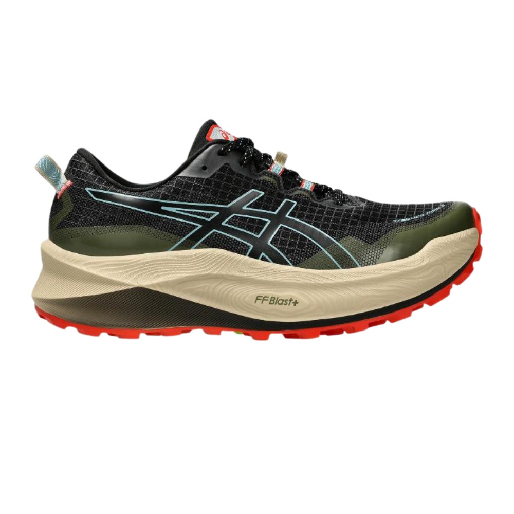 Asics Trabuco Max 3 Men's Trail Running Shoes (Black Smoke Blue)