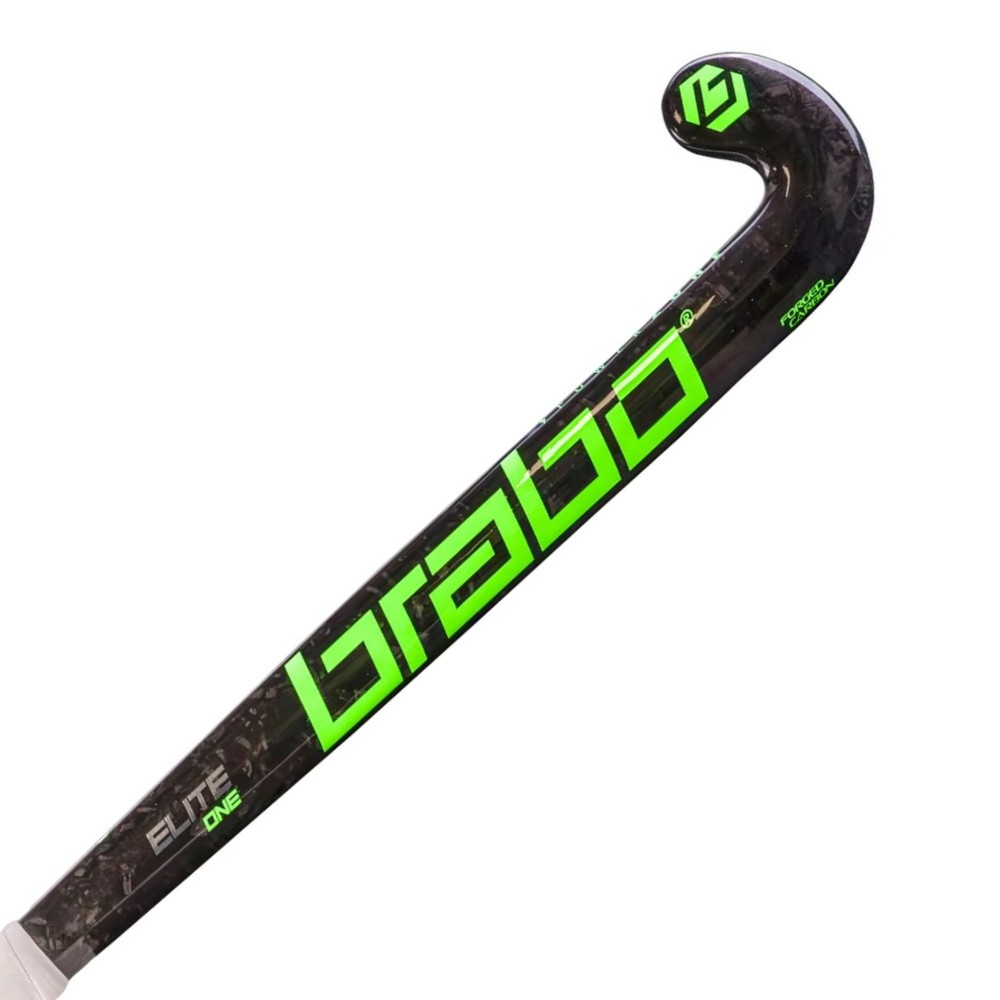 Brabo Elite 1 Indoor Forged Carbon Low Bow Hockey Stick