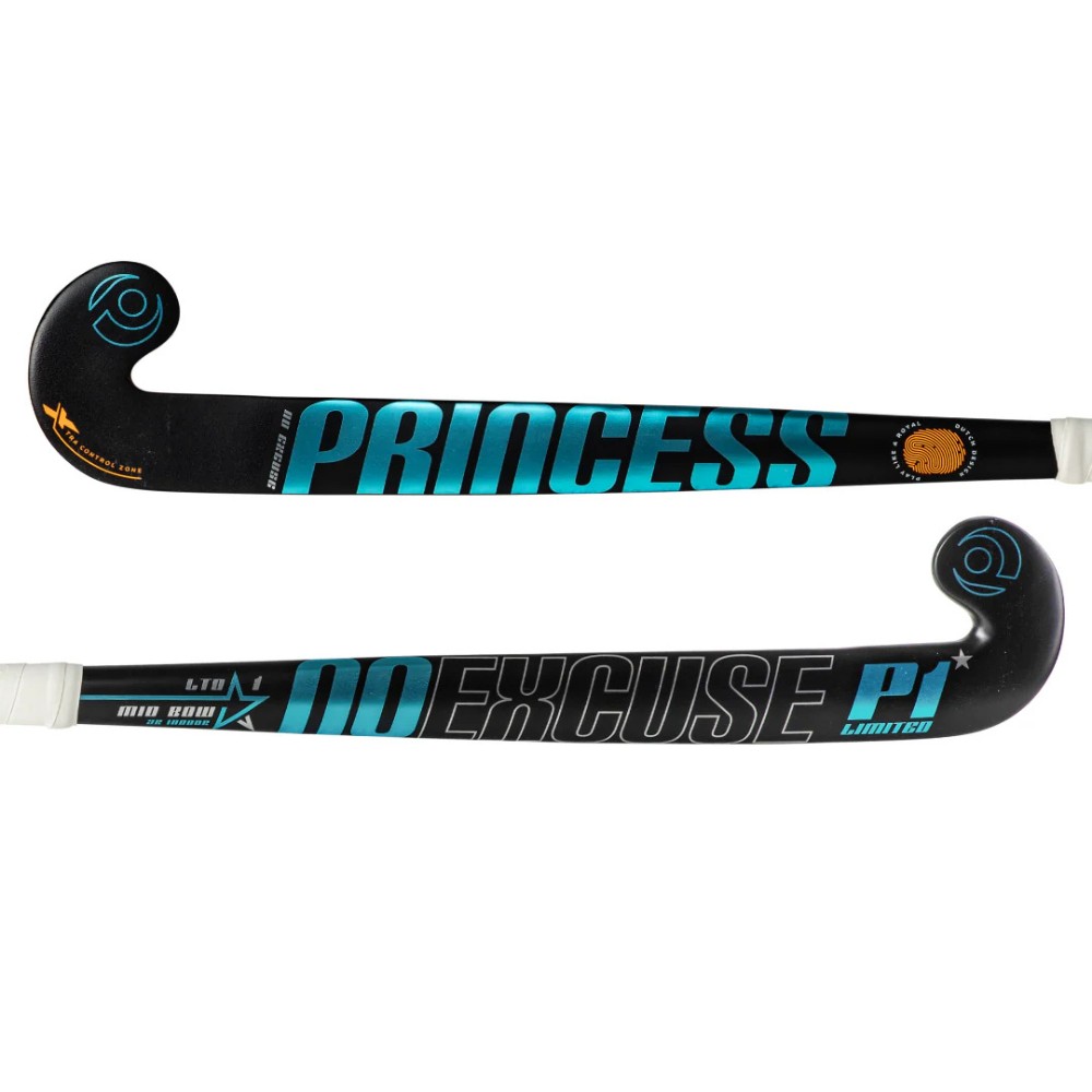 Princess Indoor No Excuse LTD P1 Junior Mid Bow Hockey Stick - Image 2