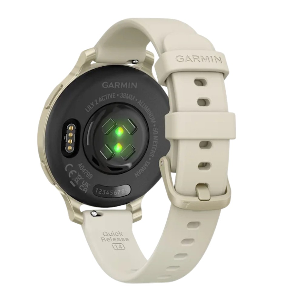Garmin Lily 2 Active GPS Smartwatch (Lunar Gold) - Kloppers Sport