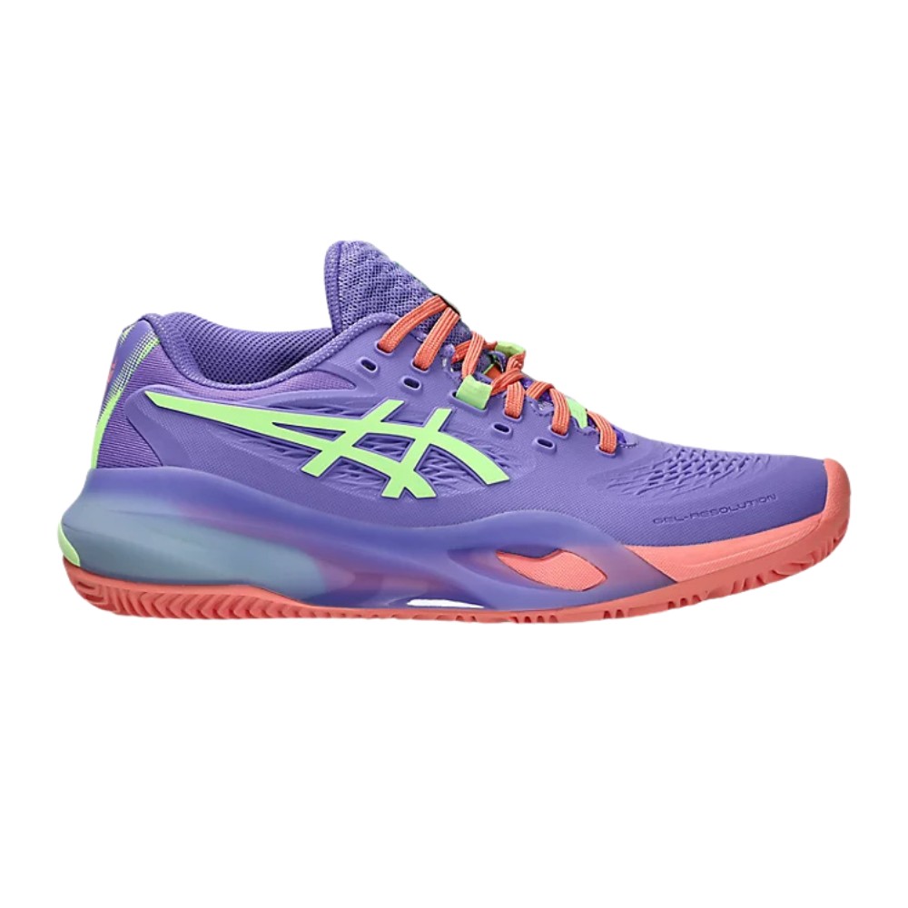 Asics Gel-Resolution X Padel Amethyst/Illuminate Green Women's Padel Shoes