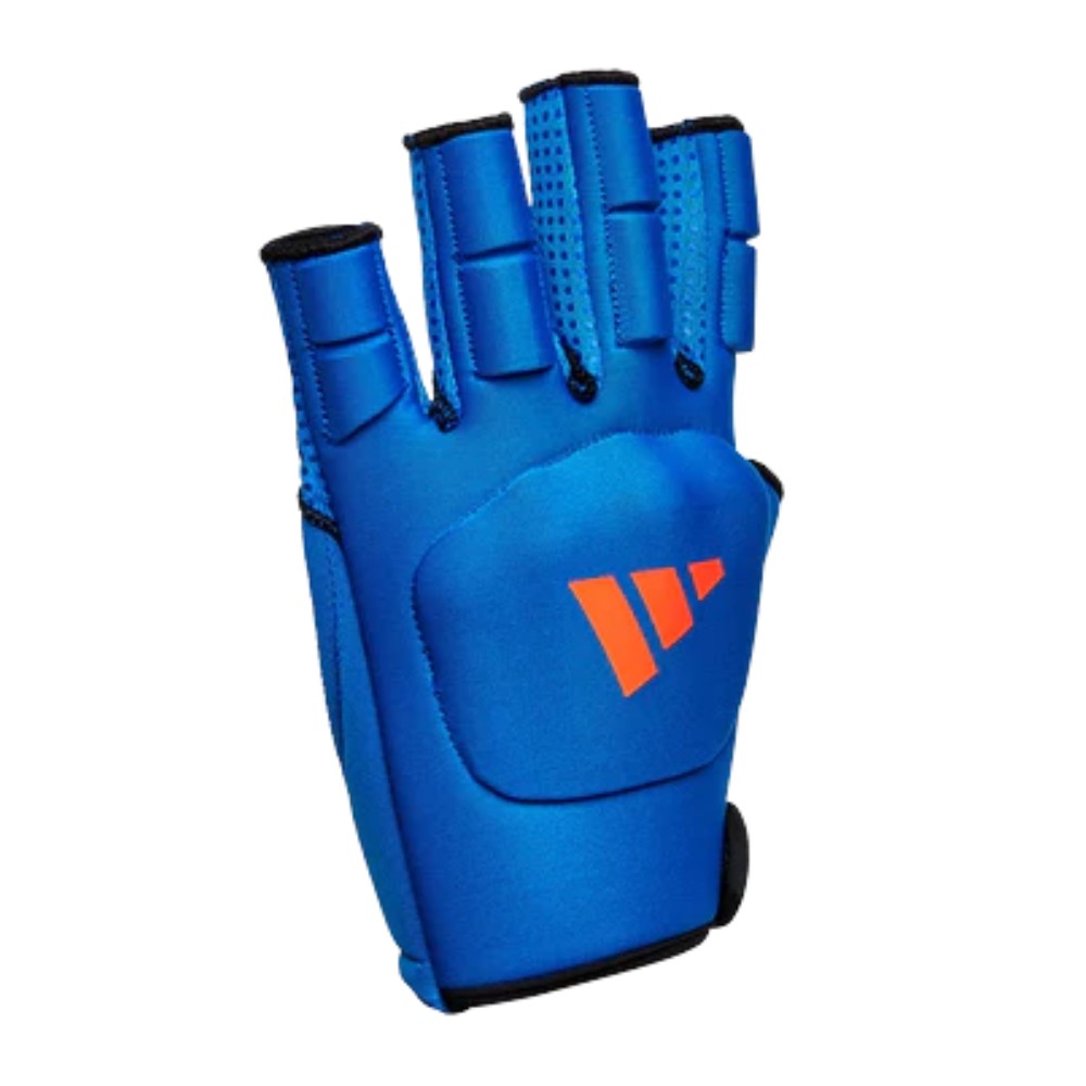 Adidas OD Hockey Glove - Royal/Orange - Image 3