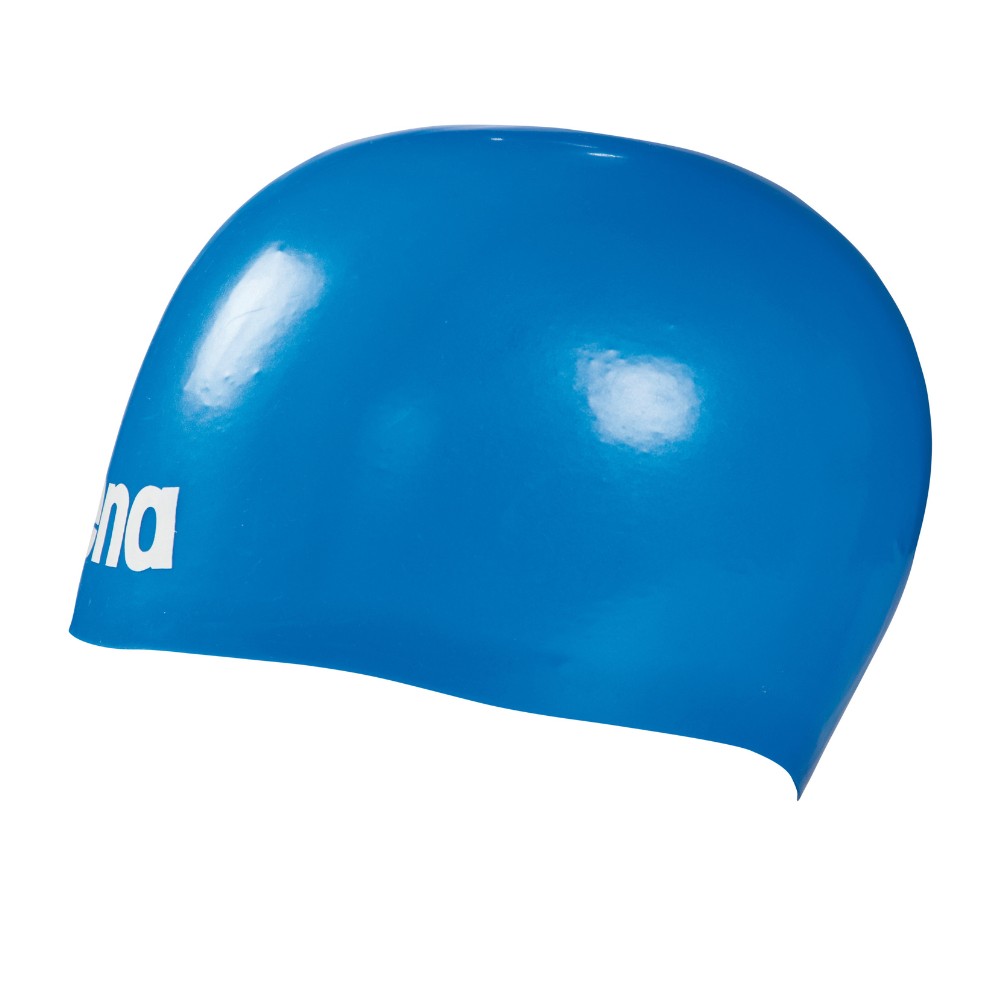 Arena Moulded Pro II Royal Blue Swim Cap - Image 2