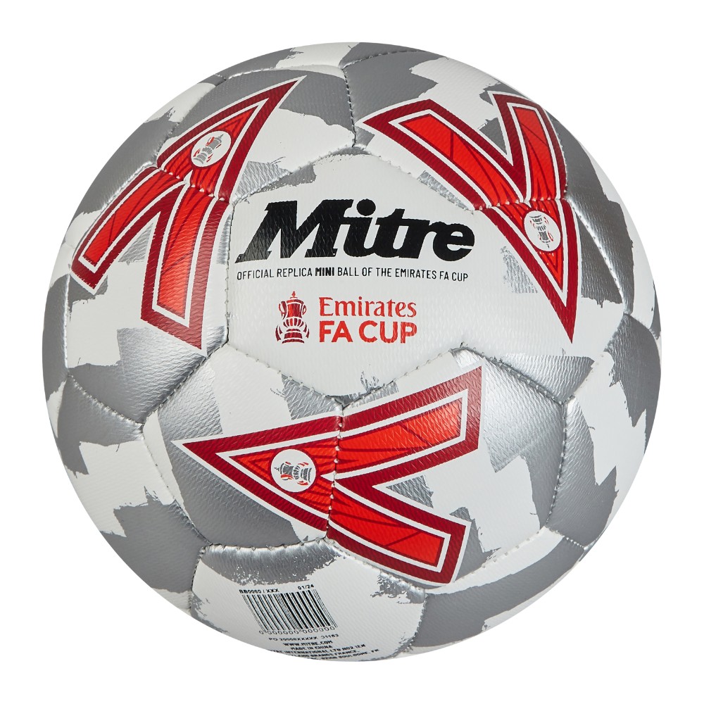 Mitre FA Cup Mini Play Soccer Ball