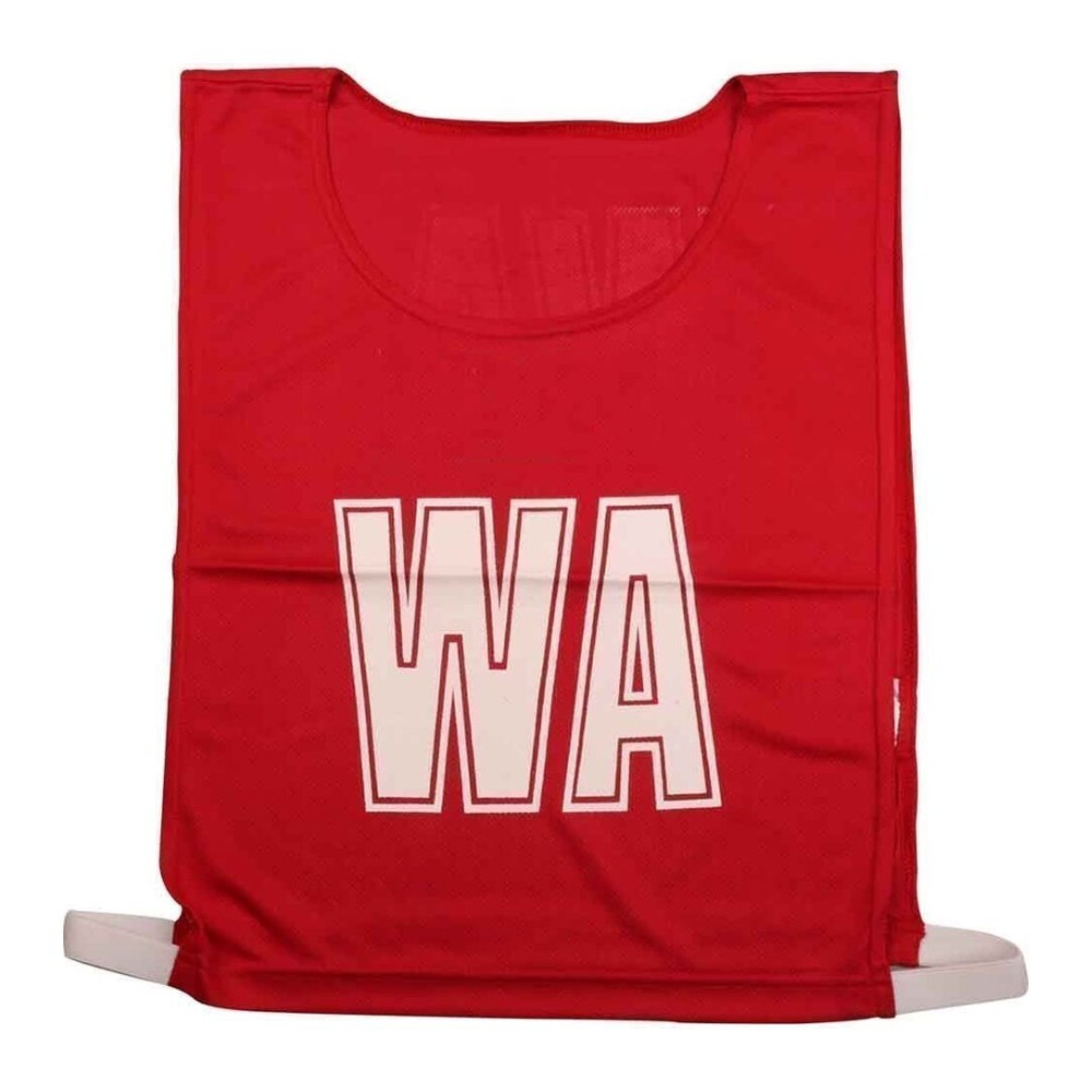Gilbert Senior Netball Bibs - Red