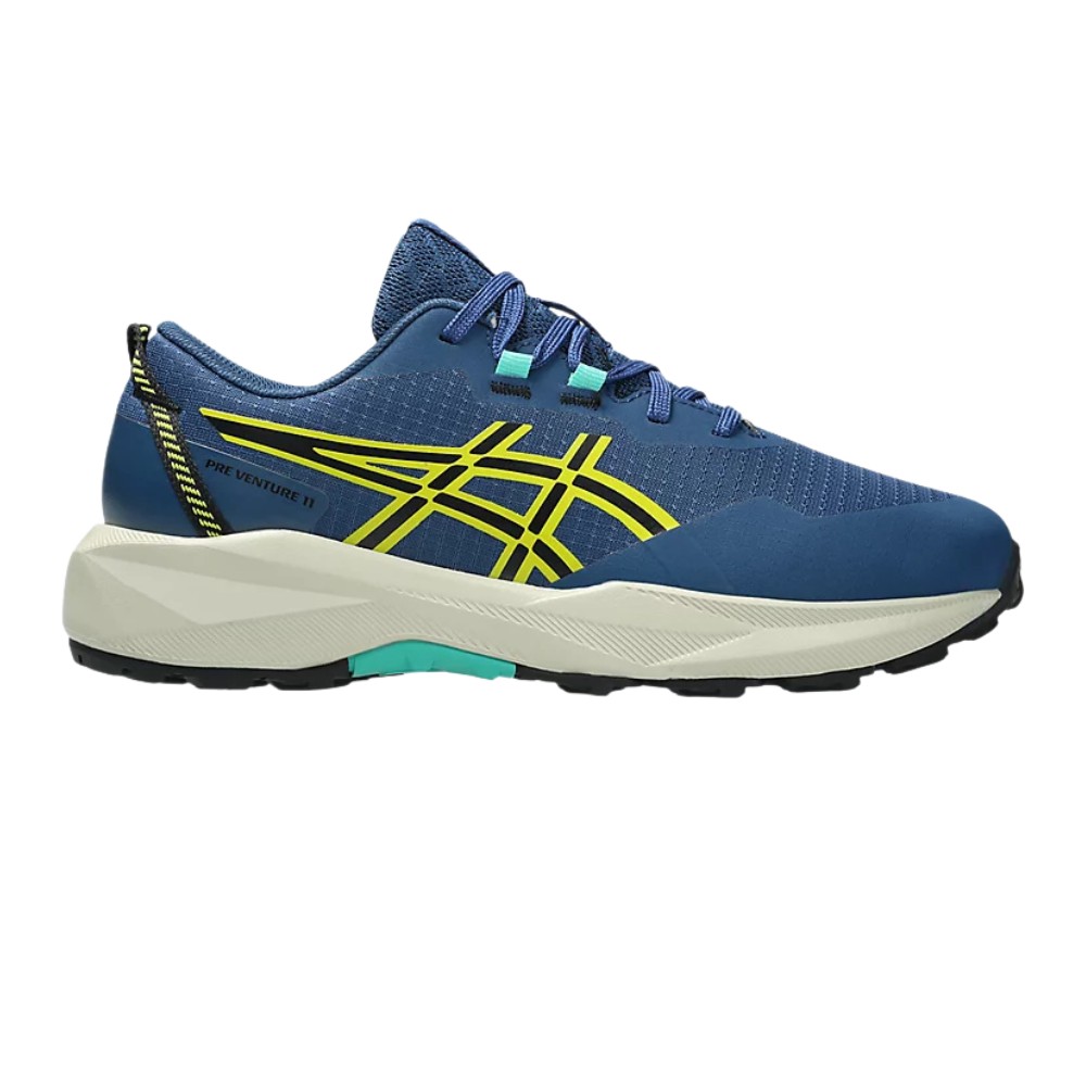 Asics Pre Venture 11 GS Kids' Running Shoe - Twilight Blue/Cacti