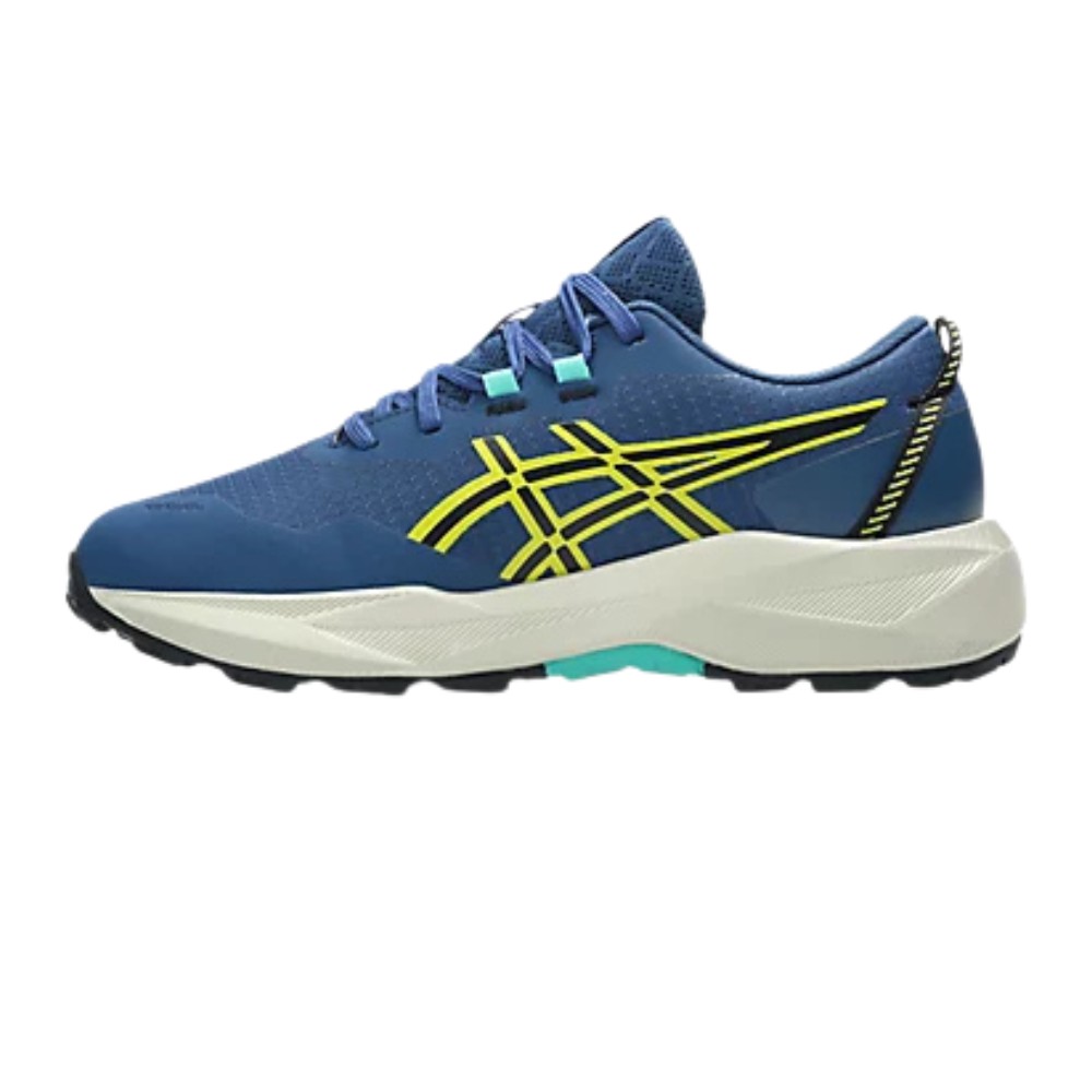 Asics Pre Venture 11 GS Kids' Running Shoe - Twilight Blue/Cacti - Image 2
