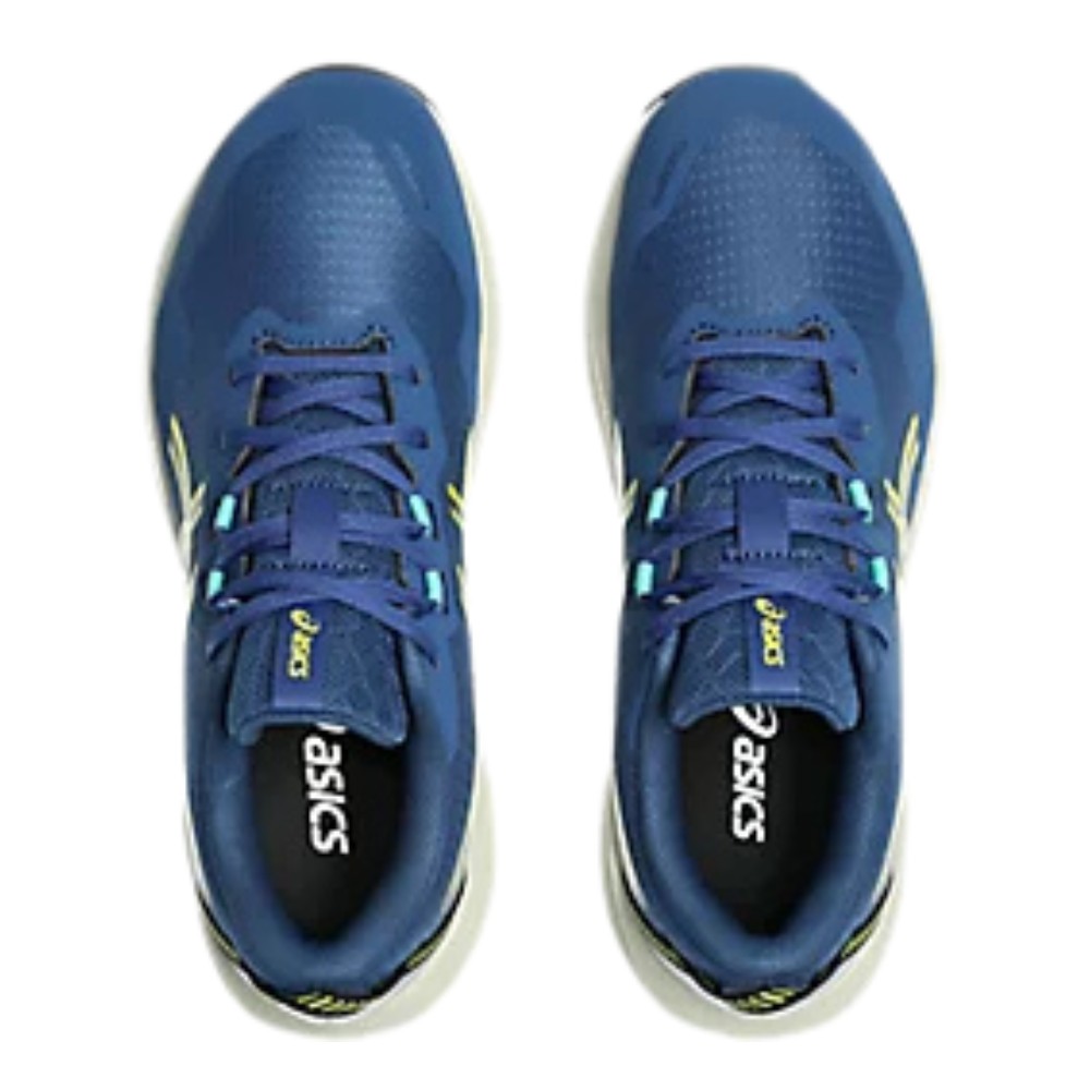 Asics Pre Venture 11 GS Kids' Running Shoe - Twilight Blue/Cacti - Image 5