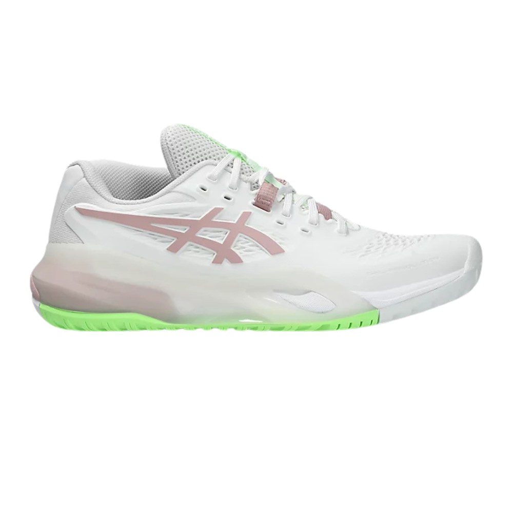 Asics Gel-Resolution X Women's Tennis Shoes - White/Morganite