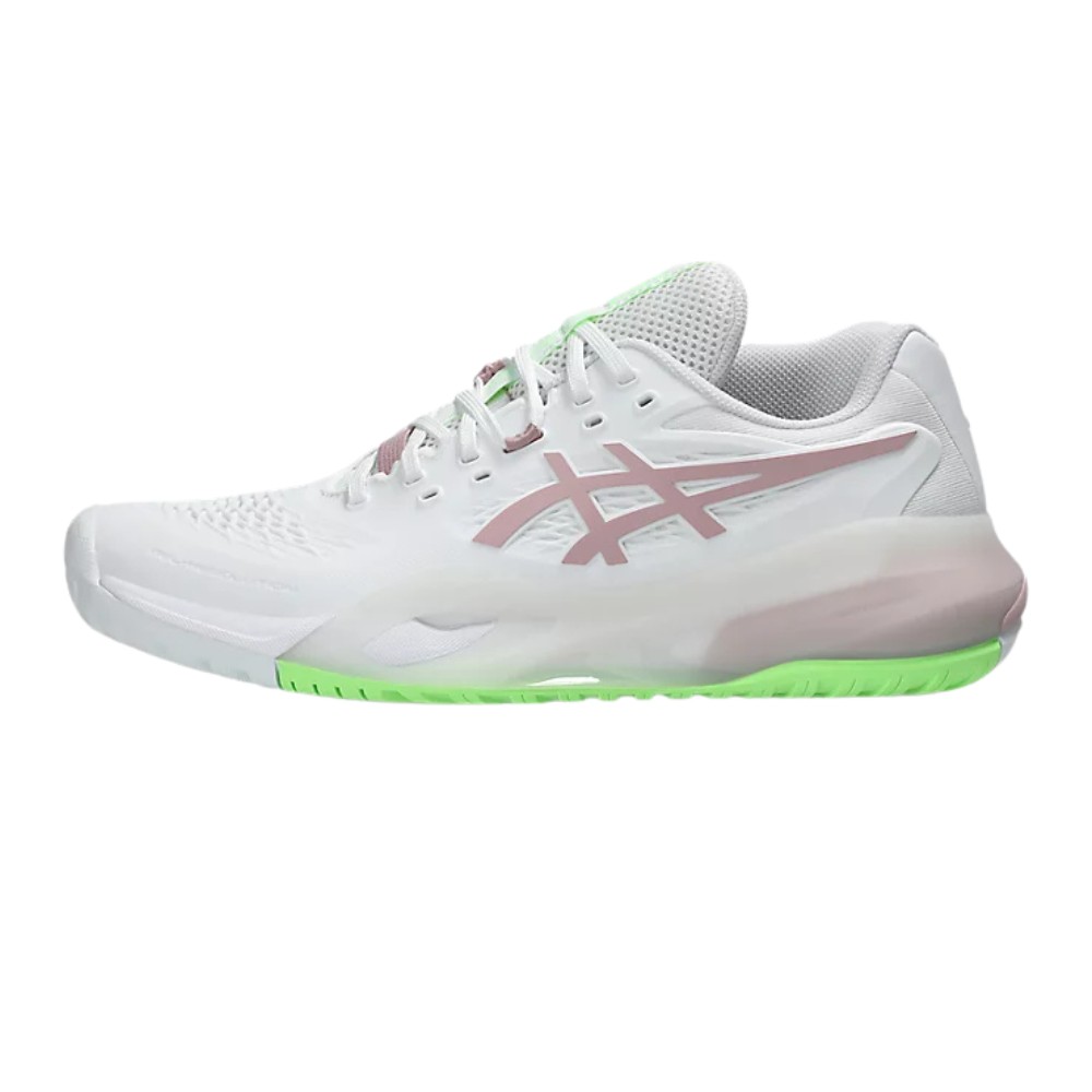 Asics Gel-Resolution X Women's Tennis Shoes - White/Morganite