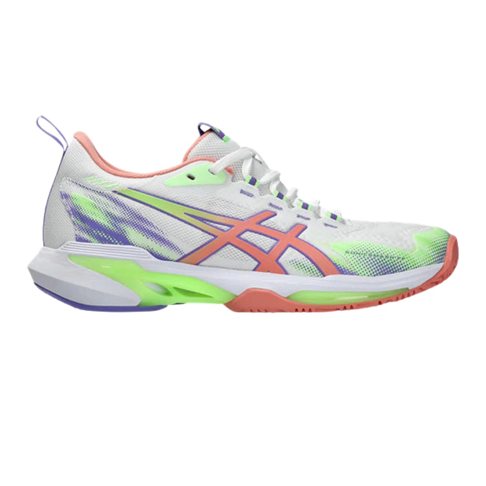 Asics Sonicsmash FF Women's Padel Shoes -White/Guava