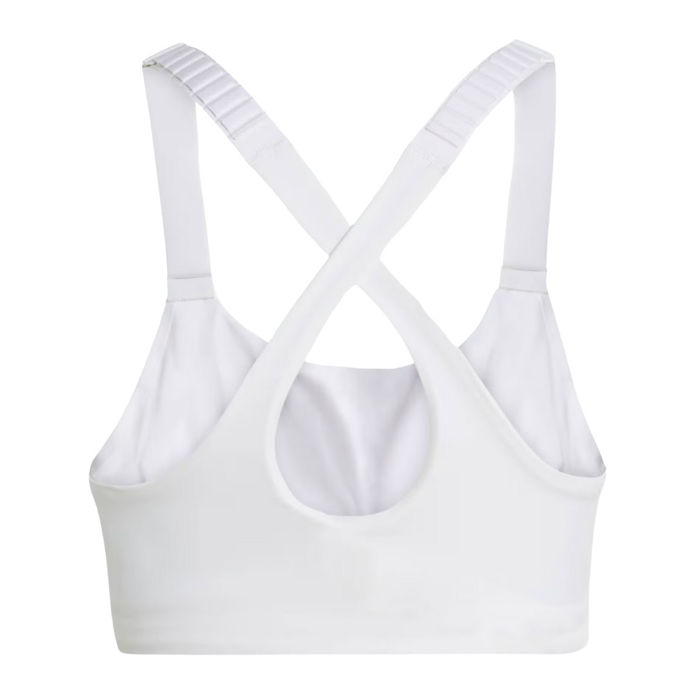 Adidas FastImpact Luxe Run High-Support Bra - White - Image 2