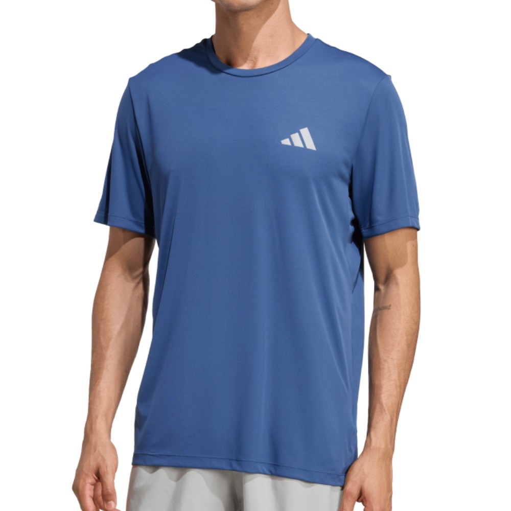 A tech indigo coloured Adidas Adi365 Essentials Running T-Shirt