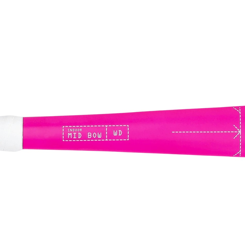 Osaka Indoor Mid Bow WD Hockey Stick - Electric Fuchsia - Image 5