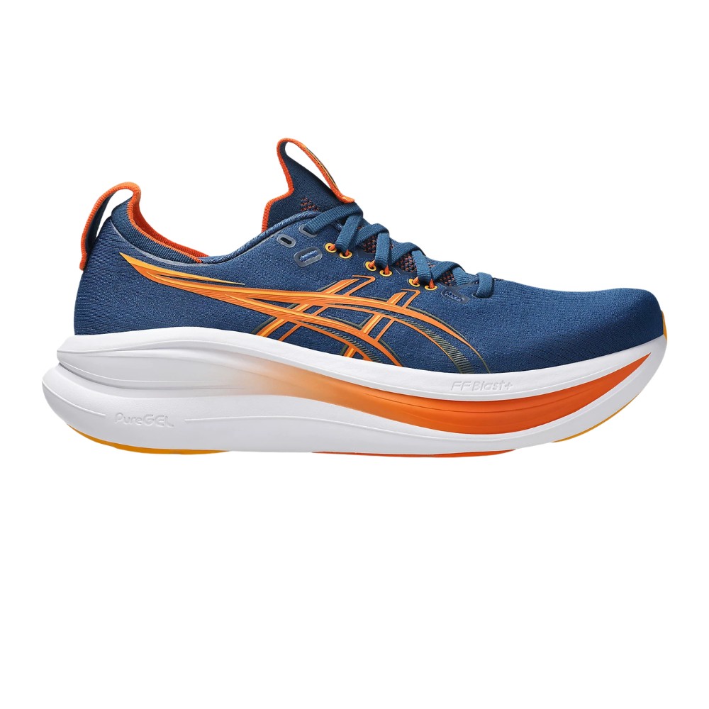 Asics Gel-Nimbus 28 Men's Running Shoes - Twilight Blue/Anzu