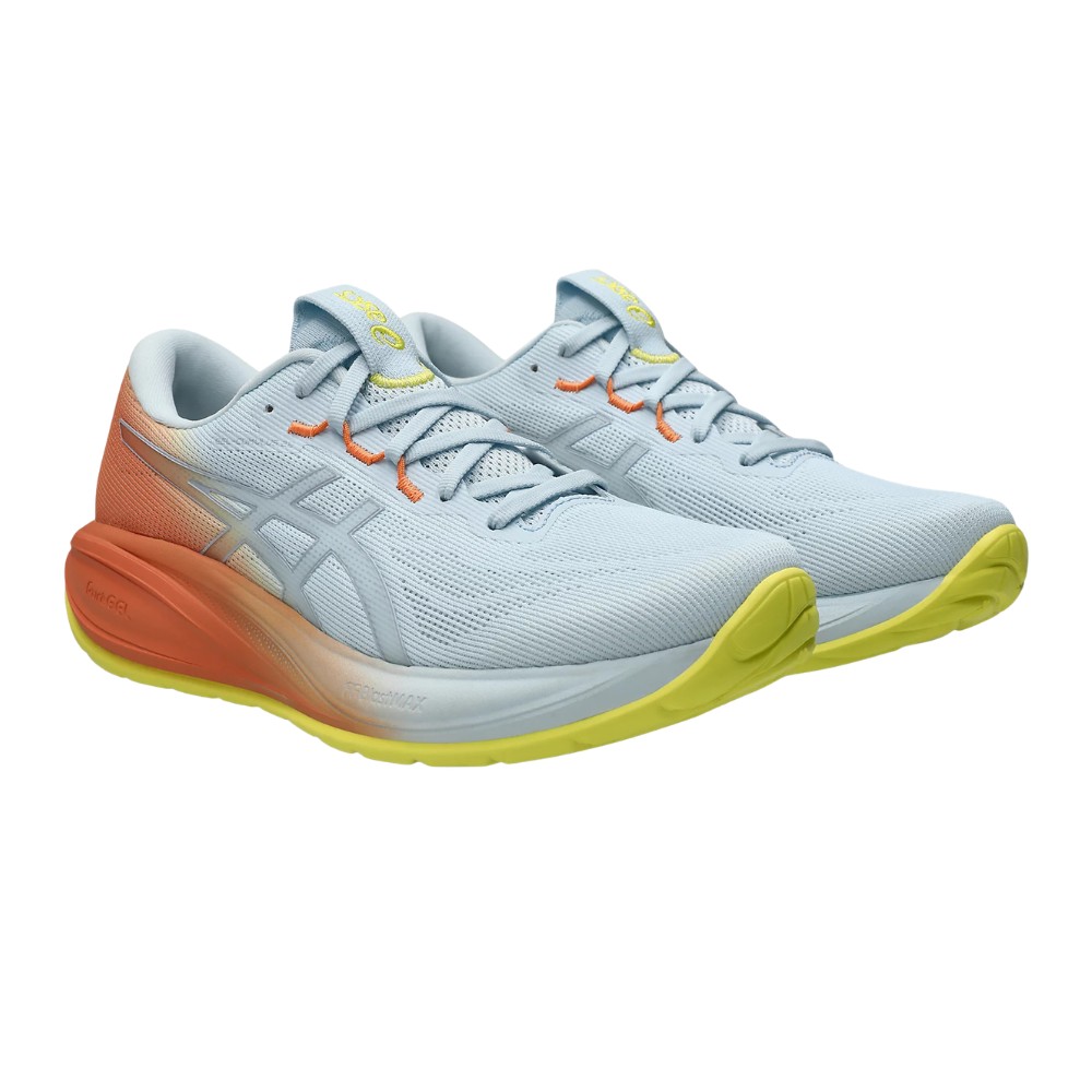 Asics Gel-Cumulus 28 Sunny Sizzle Men's Running Shoes - Sky/Sun Peach - Image 3