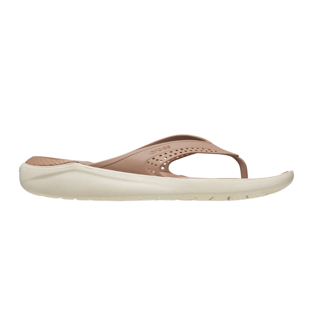 Crocs LiteRide Flip - Latte/Stucco - Kloppers Sport