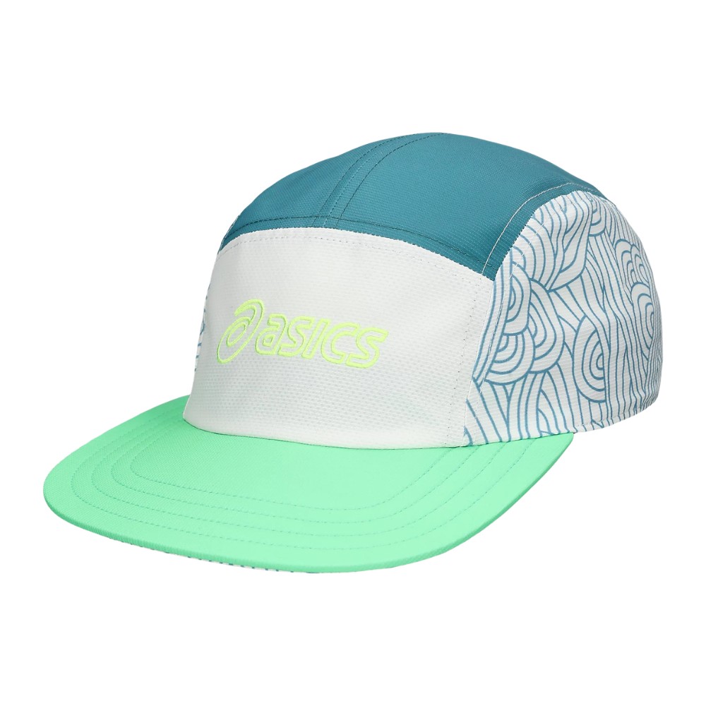 Asics Padel 5 Panel Cap - Mistypine/Vitalgreen/Cream/Green