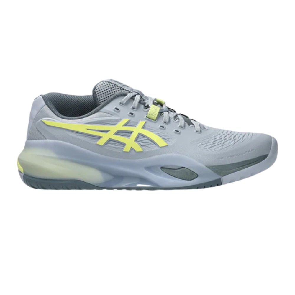 シューズ asics x-fri4 Asics Gel-Resolution X Tennis Shoe Mens - Grey Blue/Pistachio