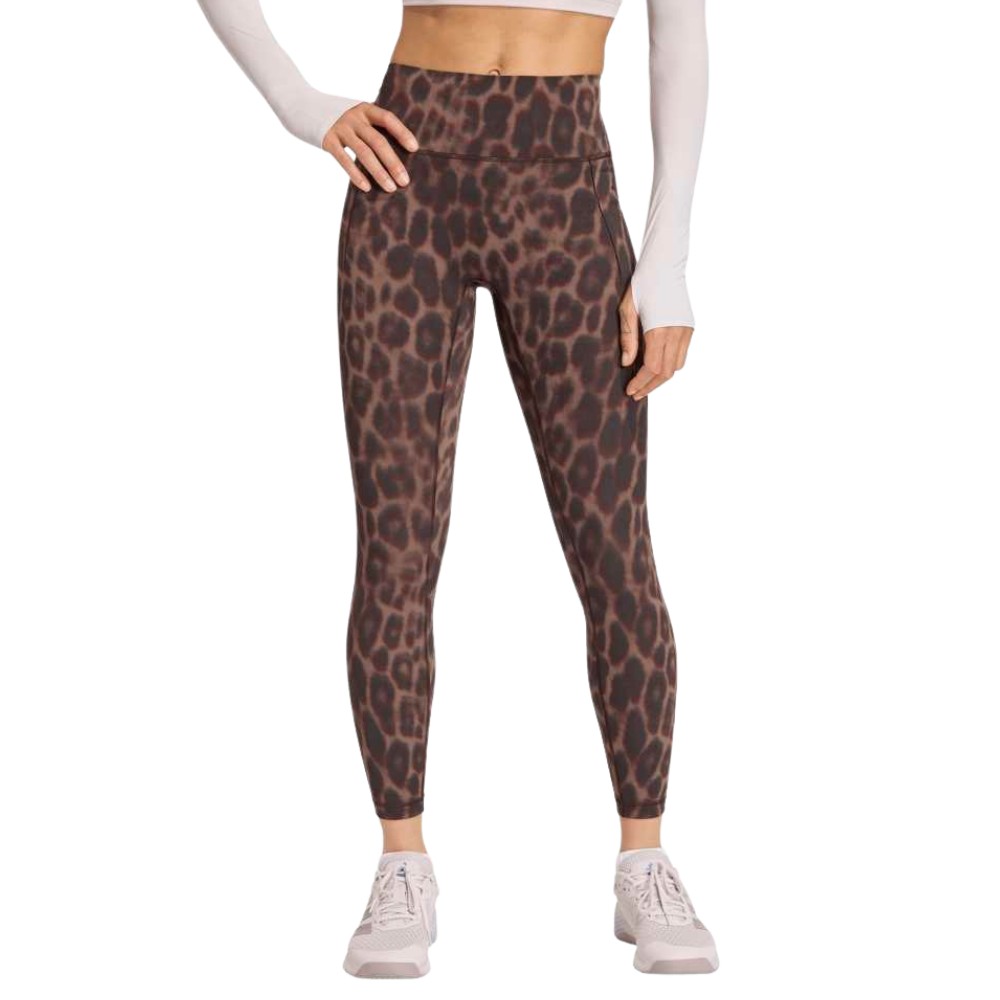 Adidas Optimé Leopard 7/8 Leggings - Black
