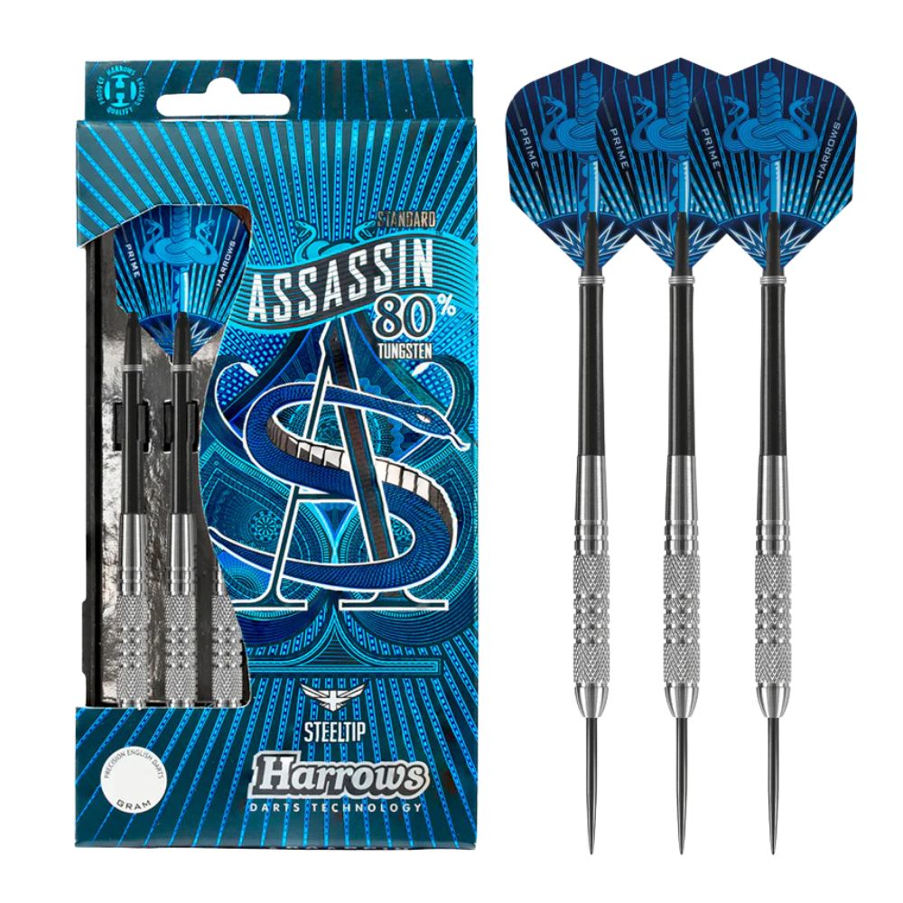 Harrows Assassin 80% 26gK Steel Tip Darts