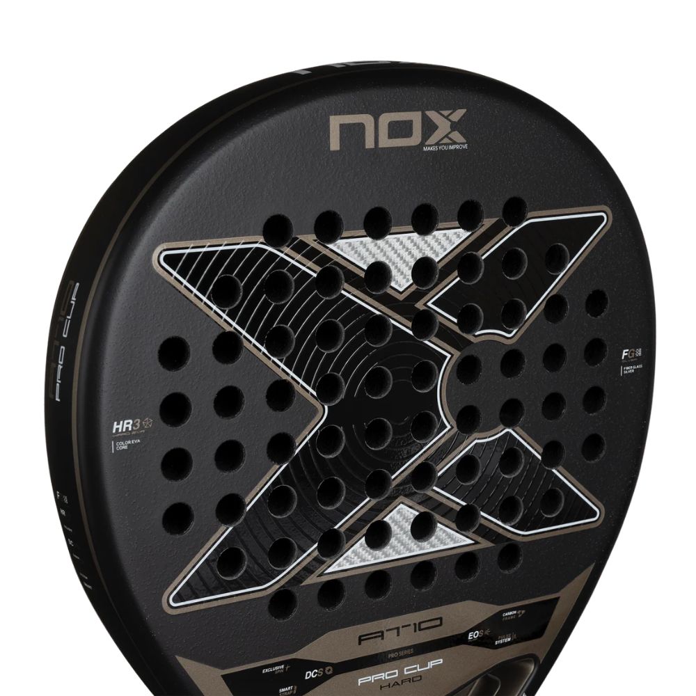 Nox AT10 Pro Cup Hard 2026 Padel Racquet - Kloppers Sport