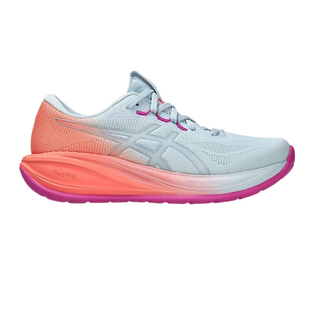 Asics Gel-Cumulus 28 Sunny Sizzle Women's Running Shoes - Sky/Sun Coral