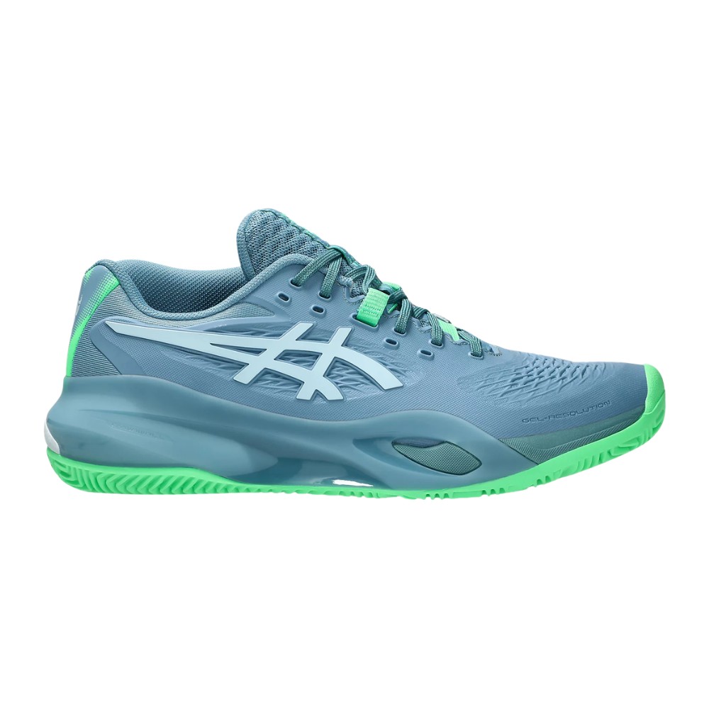 Asics Gel-Resolution X Padel Men’s Shoes - Saba Blue/Cool Grey