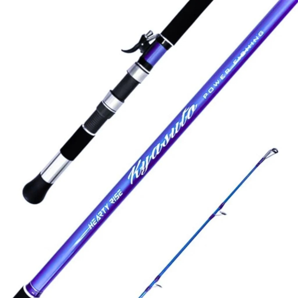 Hearty Rise Kyasuto Royal Blue 15' 6-8oz Rod