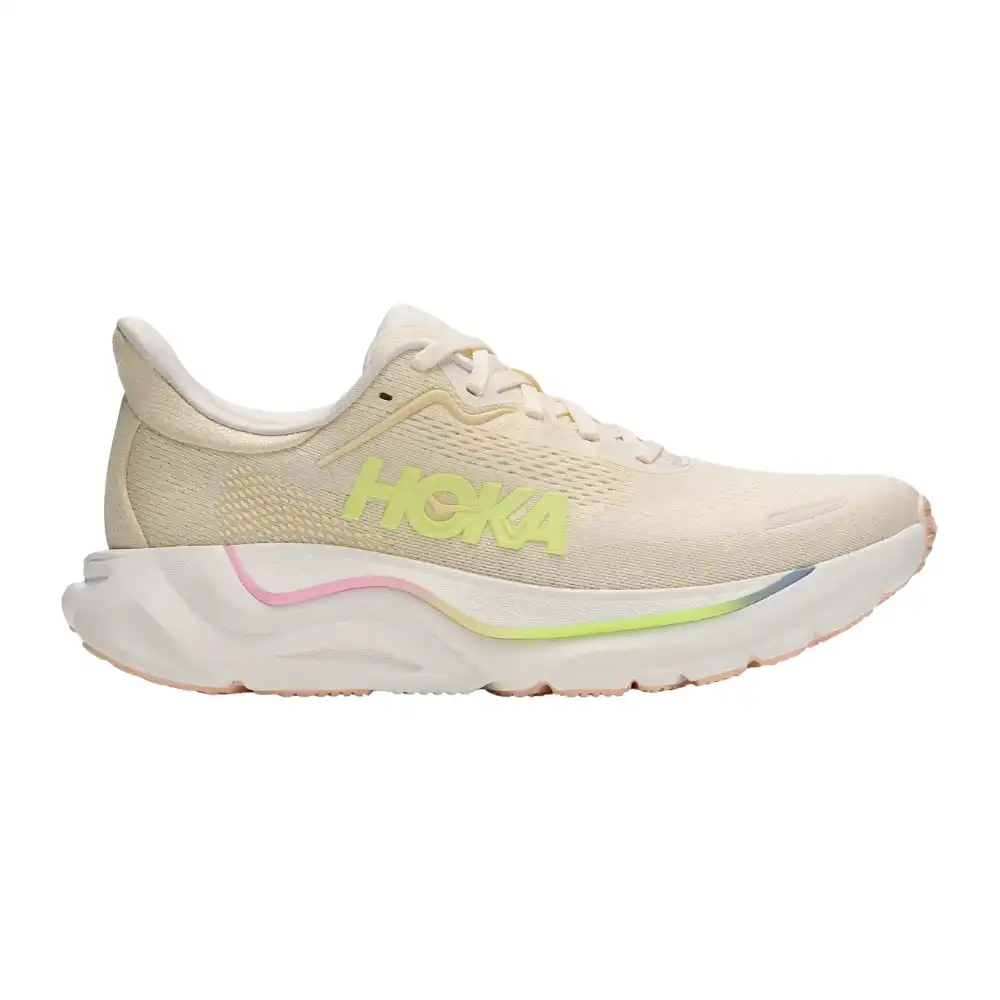 Hoka Arahi 9 Women's Running Shoes - Vintage Yellow/Alabastar
