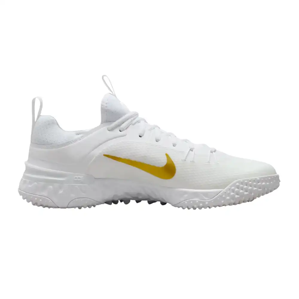 Nike Huarache 9 Elite Turf Lax Hockey Shoes - Gold