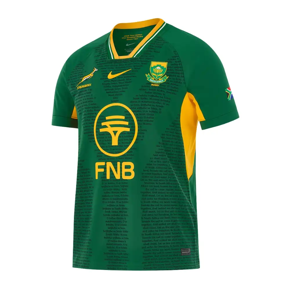 Nike Springboks Greatest Rivalry Tour Home Jersey