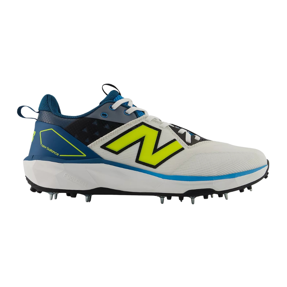 New Balance FuelCell CK10 v6 Cricket Shoes - White