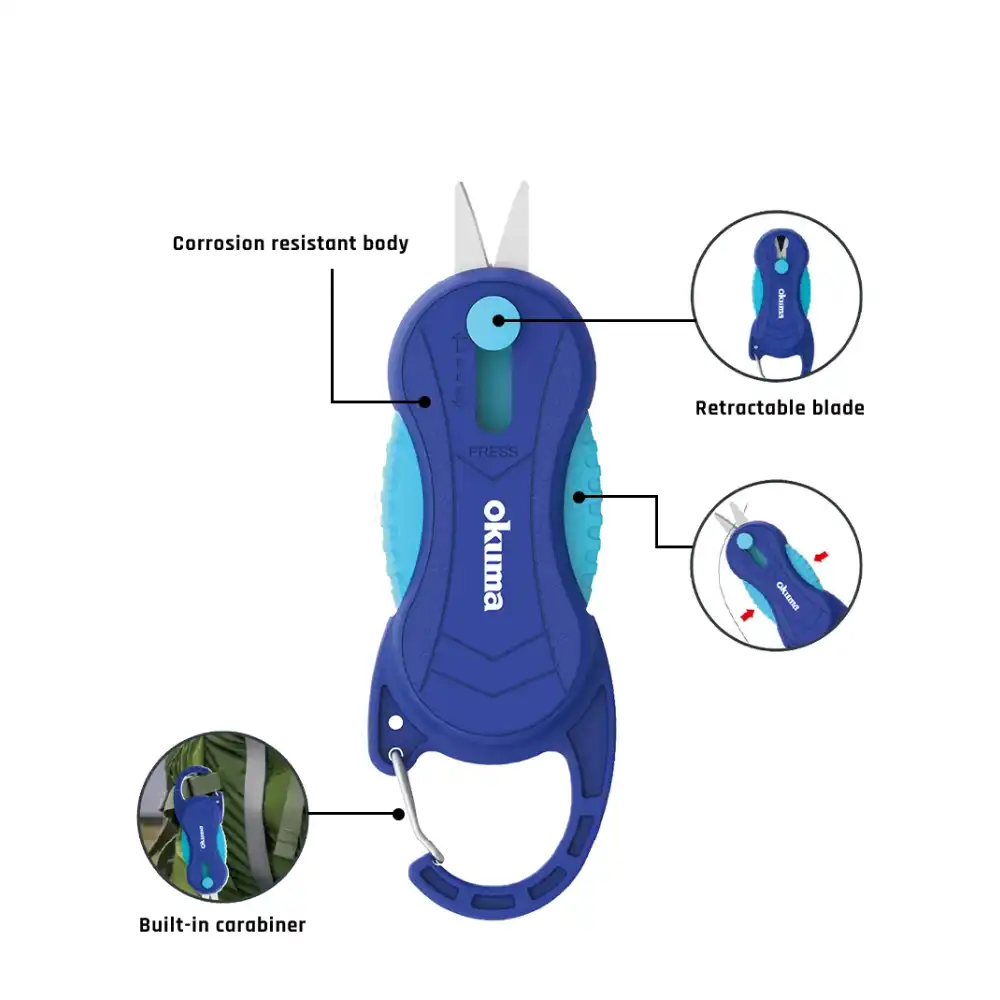 Okuma Retractable Line Scissor - Image 2