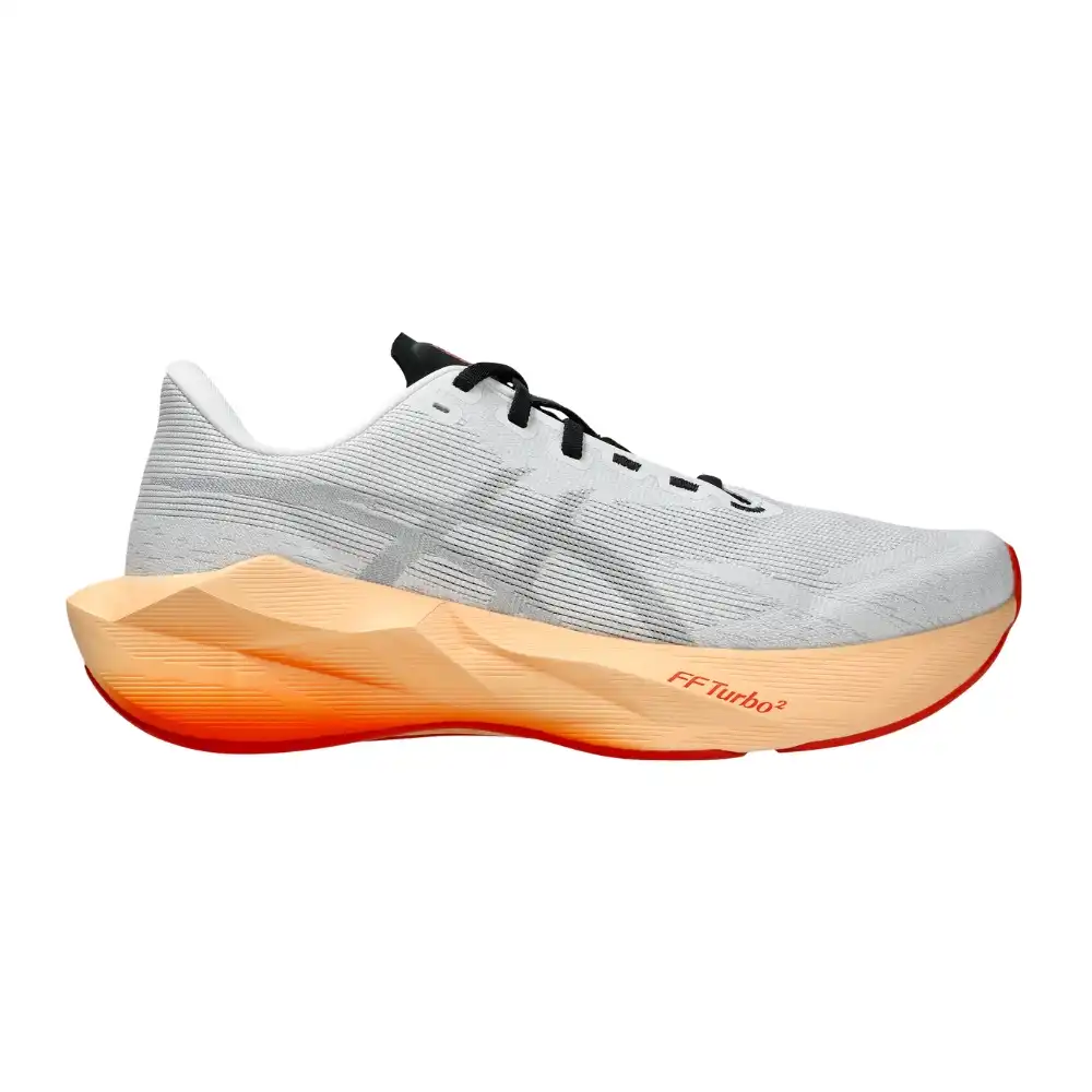 Asics Novablast 6 Men's Running Shoes - White/Orange Glow