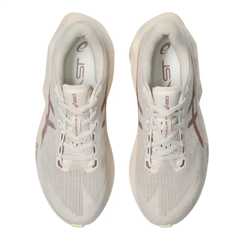 Asics Novablast 6 Women's Running Shoes - Rose Dust/Yellow - Image 5