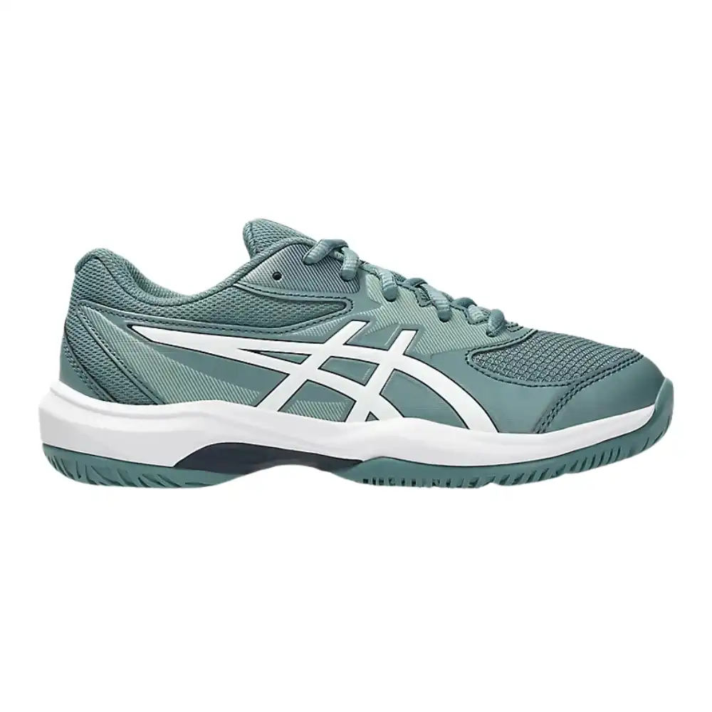 Asics Gel-Game GS Kid's Tennis Shoes - Foggy Teal / White