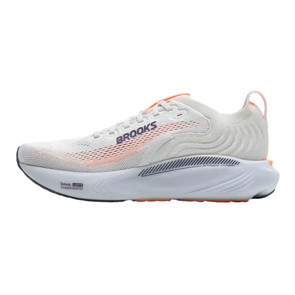 Brooks Adrenaline GTS 25 Women's Running Shoes - Mushroom/Peach/Grape - Image 2