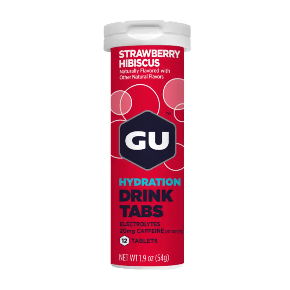 GU Hydration Tab Strawberry Hibiscus