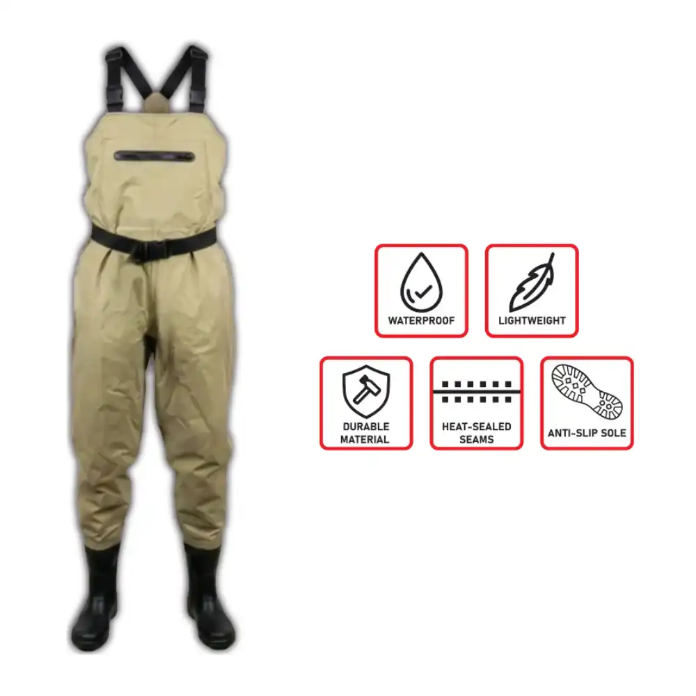Stonefly Wader front + Featurees