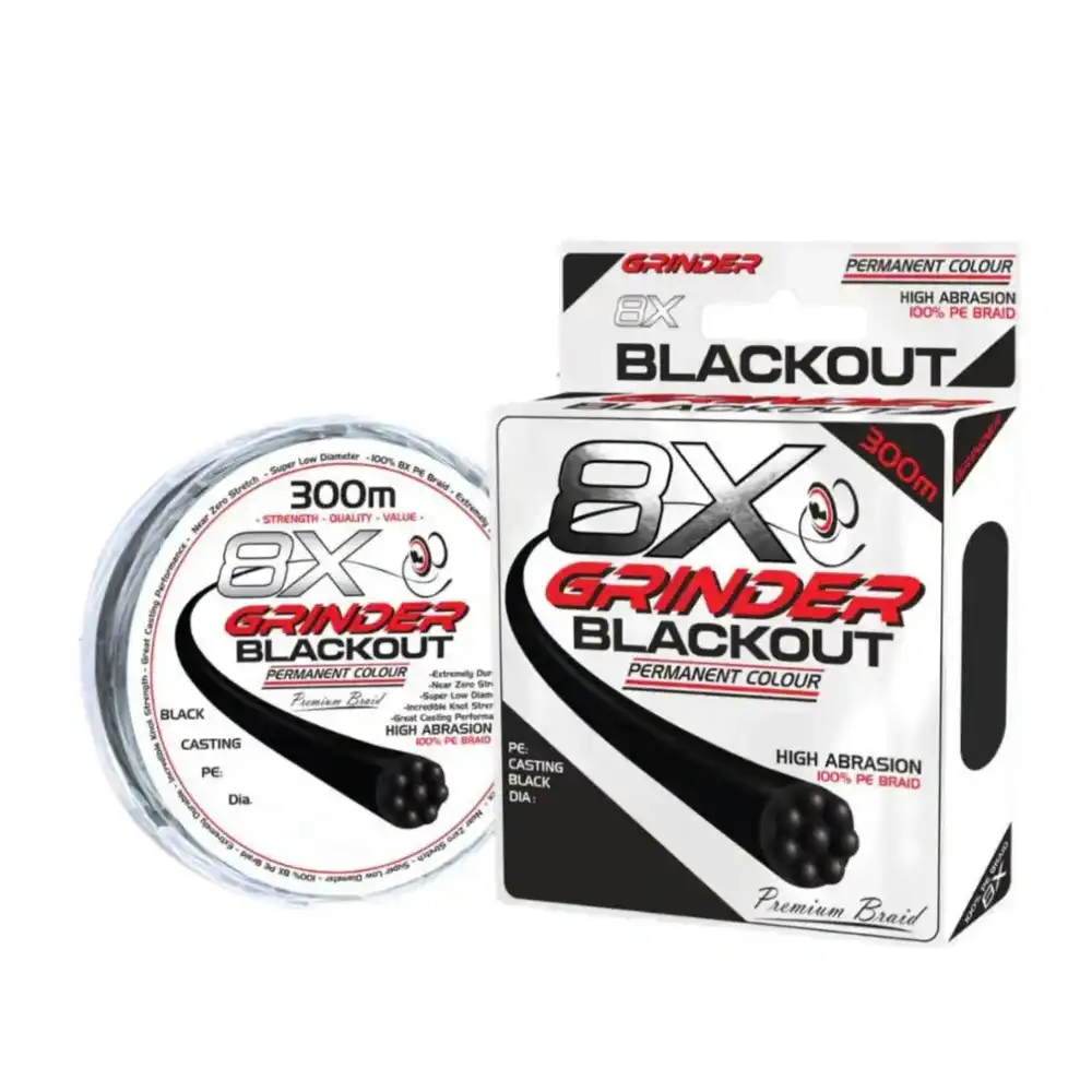 Grinder Blackout 8X Front View