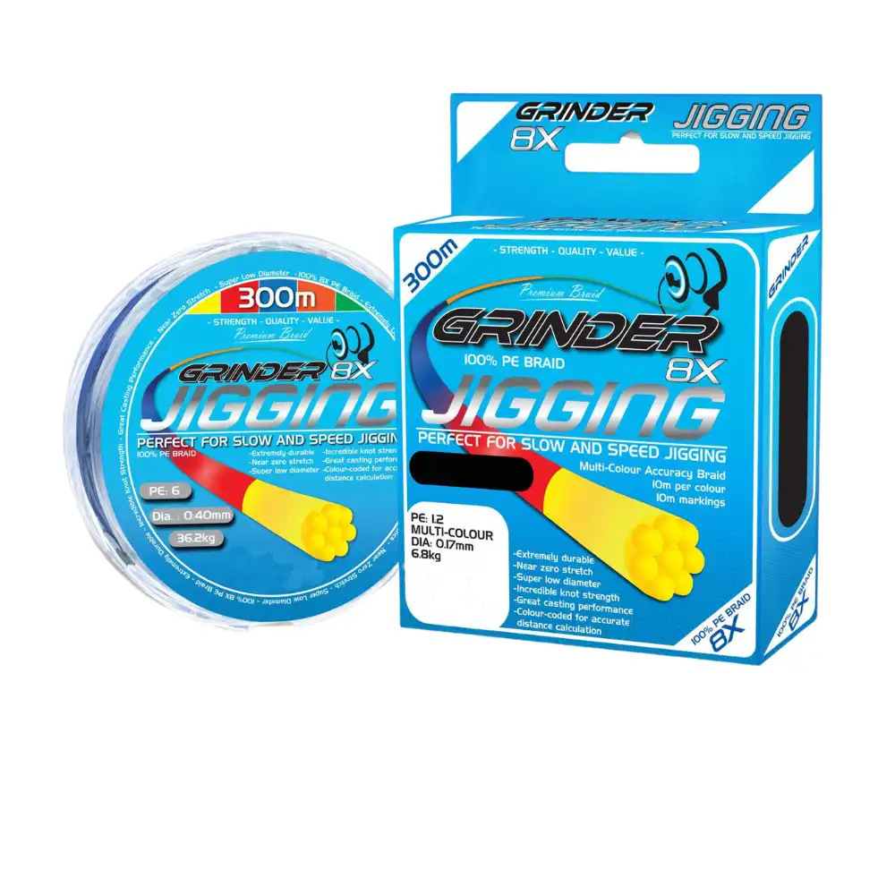 Grinder Braid jigging 8x