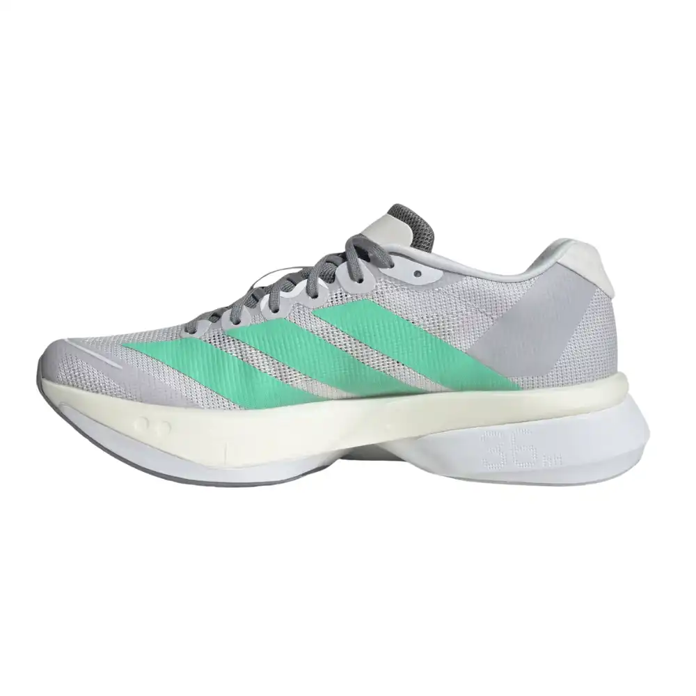 Adidas Adizero Boston 13 Women's Shoes - Dash Grey/Pulse Mint - Image 2