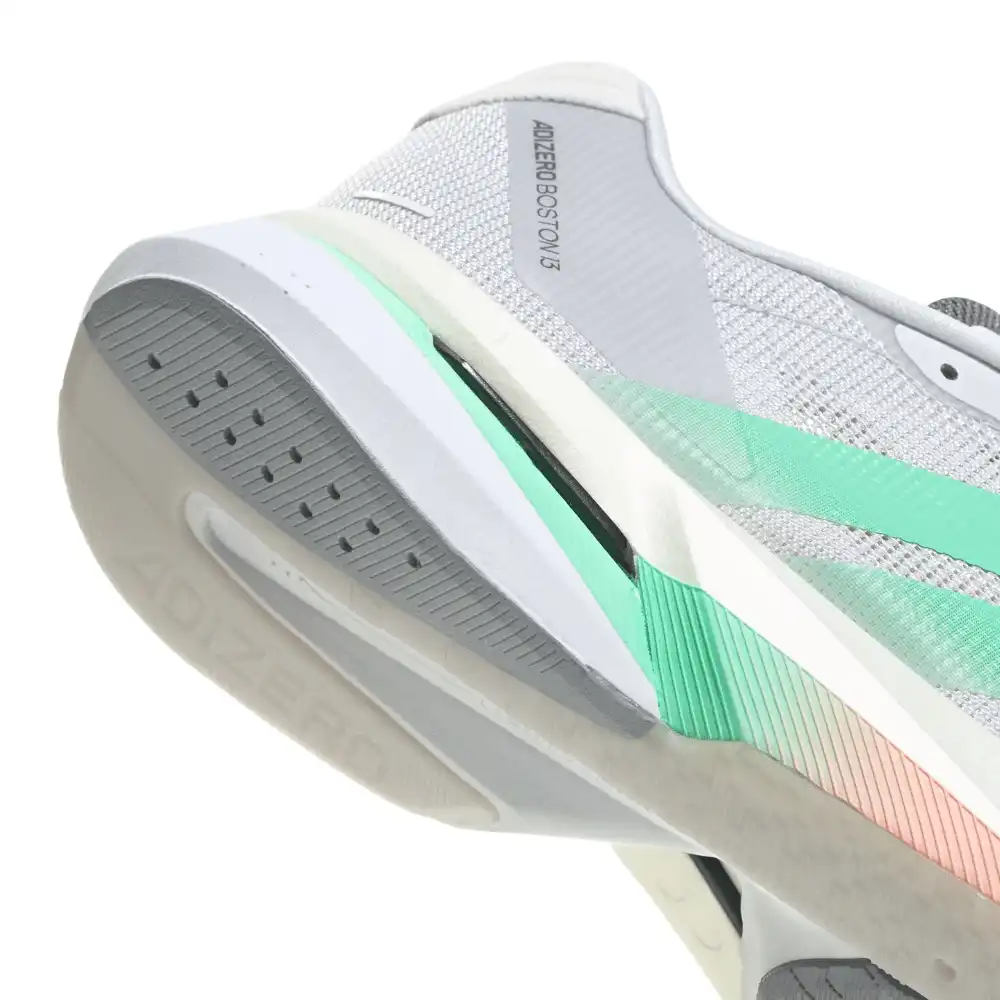 Adidas Adizero Boston 13 Women's Shoes - Dash Grey/Pulse Mint - Image 8