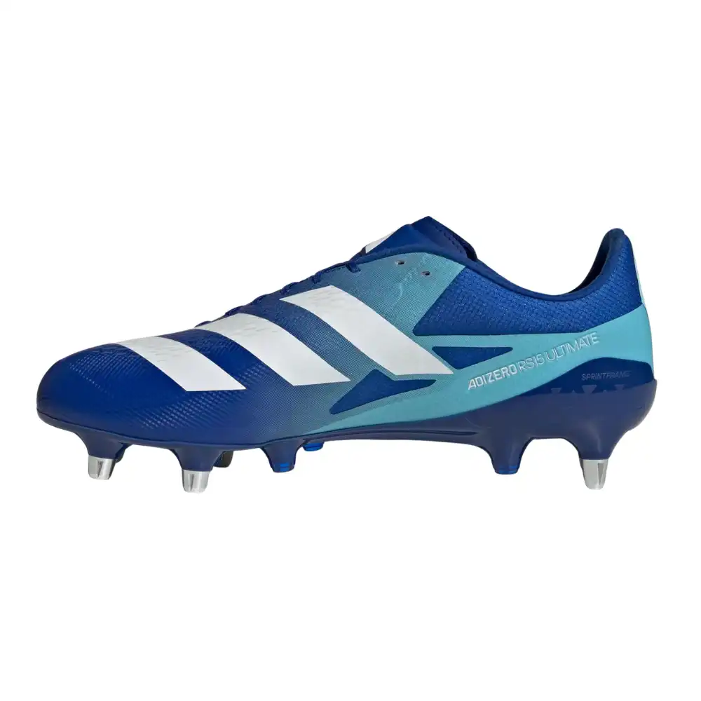 Adidas Adizero RS15 Ultimate SG Rugby Boots - Royal Blue - Image 2